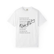 Remember Me Heart Tee — Inspirational Scripture Message T-Shirt