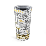 Inspirational Words 20oz Tumbler — Empowerment Quote Travel Cup