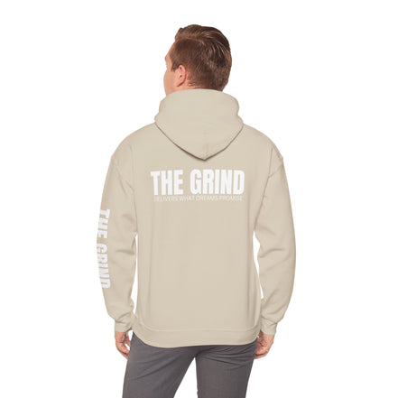 Hoodie — The Grind Pullover Hoodie ("The Grind: Delivers What Dreams Promise")