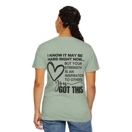 Women's Inspirational 'You Got This' T-Shirt — Motivational Heart Comfort Tee