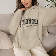 Stronger Than The Storm Hoodie — Inspirational Motivational Pullover