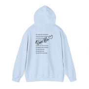 Inspirational Back-Poem Hoodie — 