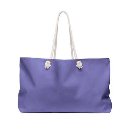 Inspirational Weekender Bag — "Rock Bottom Will Teach You Lessons That Mountain Tops Never Will"
