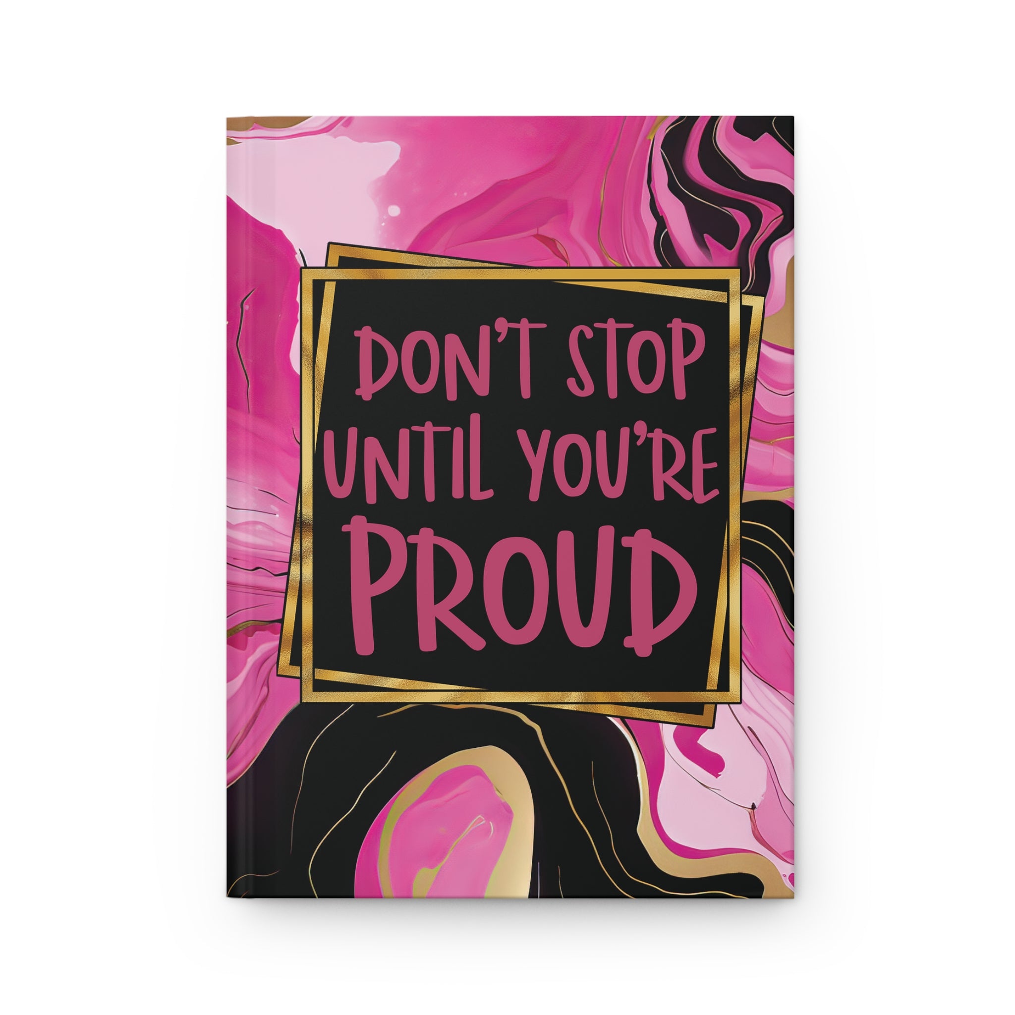 Motivational Hardcover Journal — 