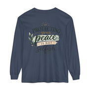 Protecting Your Peace Is Not Selfish - Long Sleeve Tee