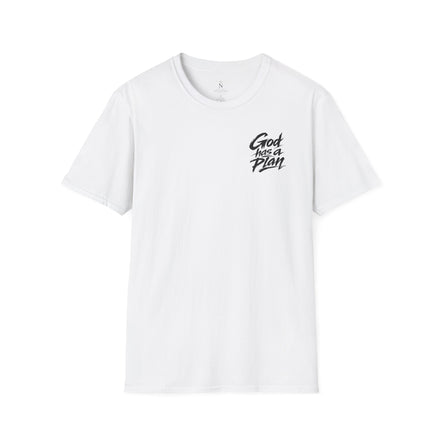 Men's God Has a Plan T-Shirt — Christian Faith Inspirational Tee