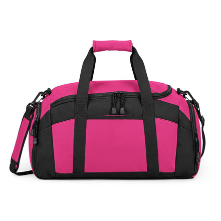 Discipline Wins Gym Bag – Pink/Black & Red/Black Fitness Duffel