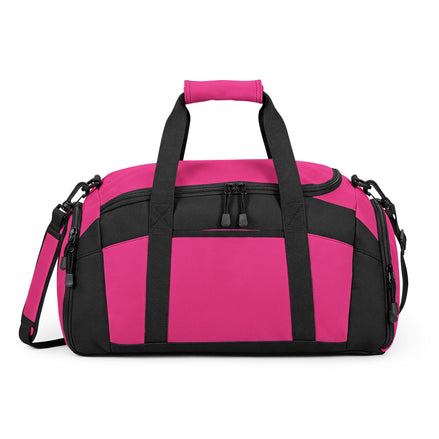 Discipline Wins Gym Bag – Pink/Black & Red/Black Fitness Duffel