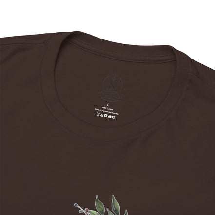 Women's Inspirational Tee — "Trust the Timing of Your Life" Floral Graphic