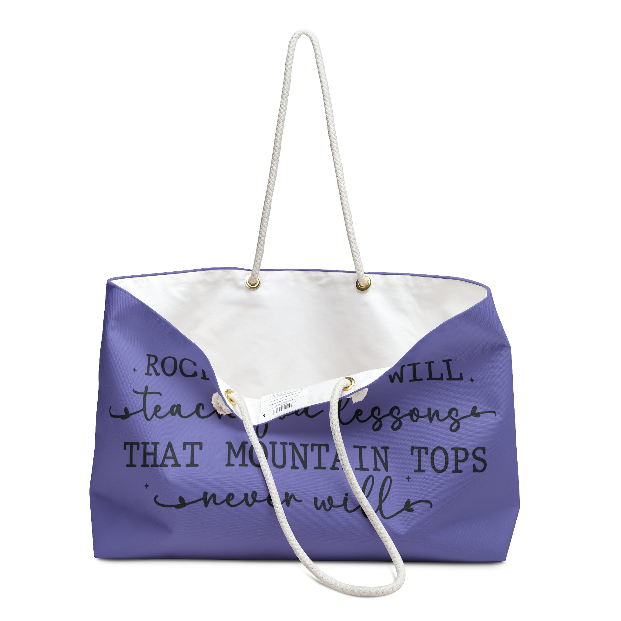 Inspirational Weekender Bag — 