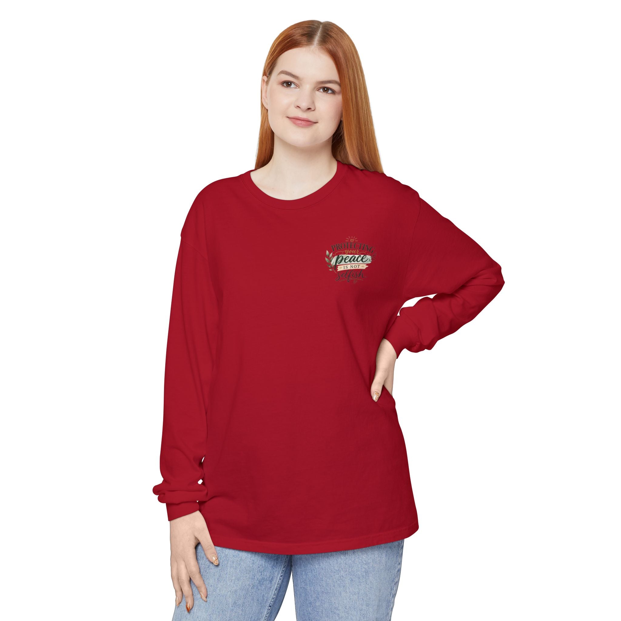 Protecting Your Peace Is Not Selfish - Long Sleeve Tee