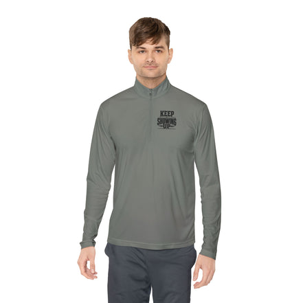 Keep Showing Up Quarter-Zip Pullover
