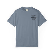 Healed To Become Her T-Shirt — Inspirational Women's Recovery Tee
