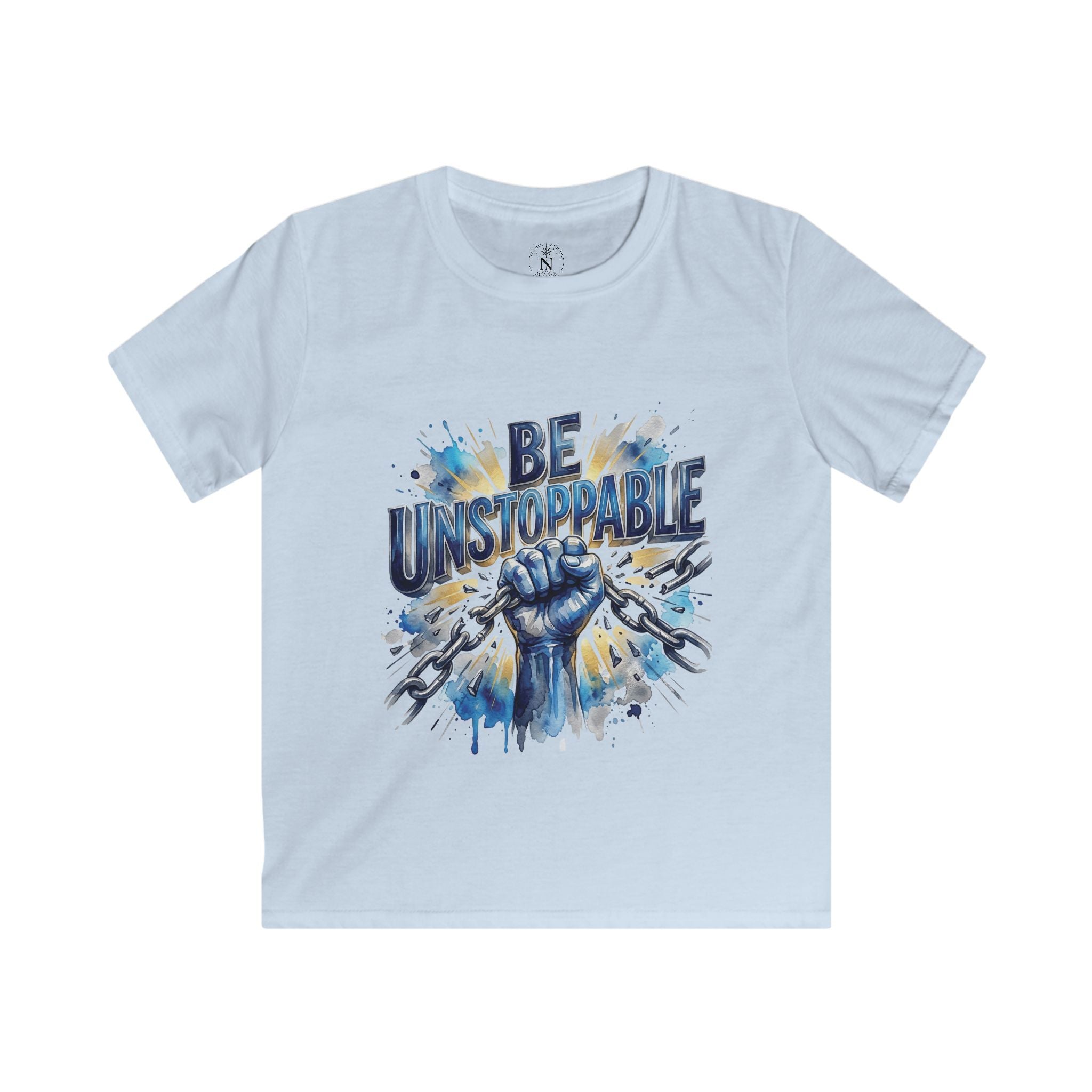 Be Unstoppable Kids T‑Shirt — Motivational Graphic Tee for Boys & Girls