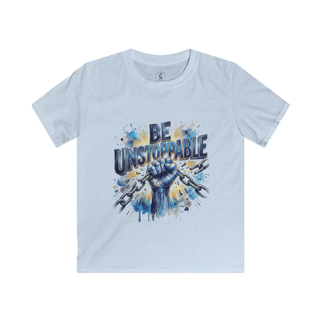 Be Unstoppable Kids T‑Shirt — Motivational Graphic Tee for Boys & Girls