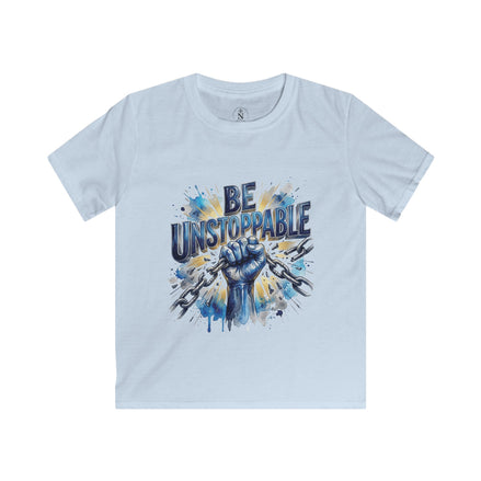 Be Unstoppable Kids T‑Shirt — Motivational Graphic Tee for Boys & Girls