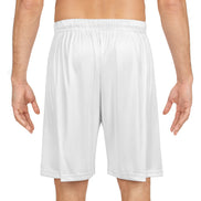 Basketball 'Just Do It' Graphic Shorts — Men's Athletic AOP Basketball Shorts