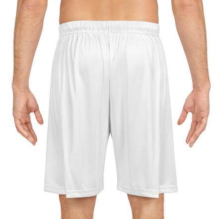 Basketball 'Just Do It' Graphic Shorts — Men's Athletic AOP Basketball Shorts