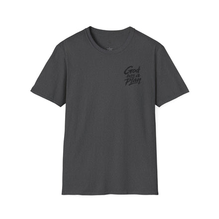 Men's God Has a Plan T-Shirt — Christian Faith Inspirational Tee