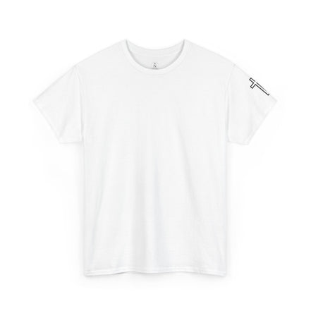 Men's Motivational "Man of Faith" - Heavy Cotton Tee