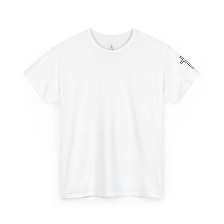 Men's Motivational "Man of Faith" - Heavy Cotton Tee