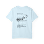 Encouraging Note T-Shirt — 'Never Give Up' Inspirational Tee