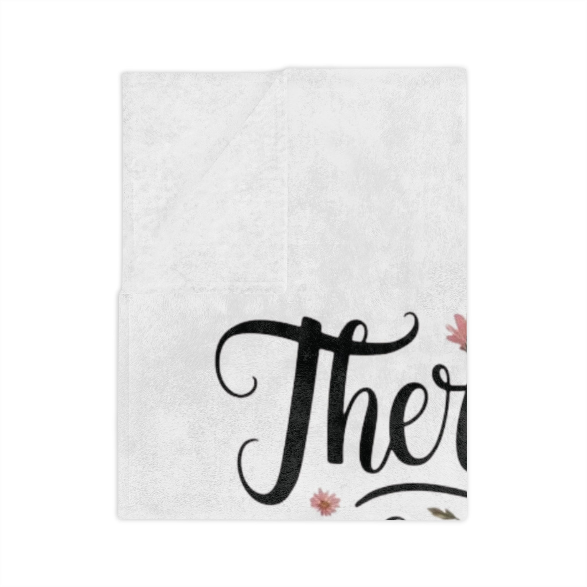 Book Lover Blanket – “There’s No Such Thing as Too Many Books” Velveteen Throw