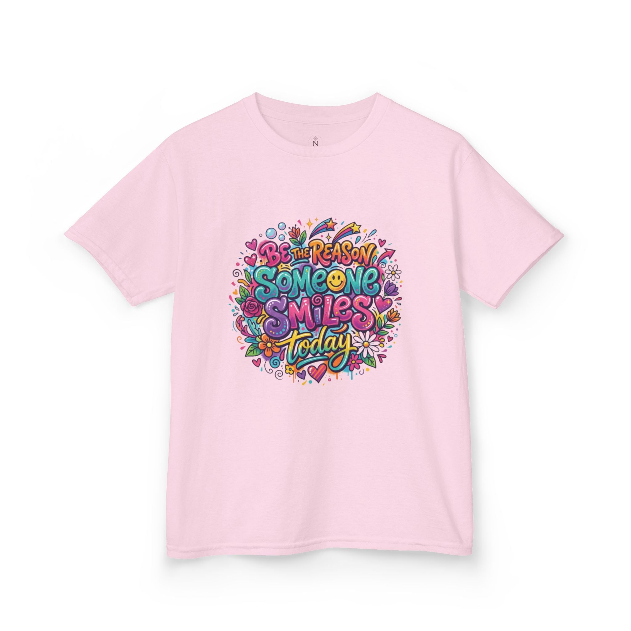 Be the Reason Someone Smiles Today - Kids Heavy Cotton™ Tee