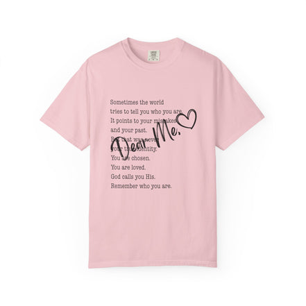 Remember Me Heart Tee — Inspirational Scripture Message T-Shirt