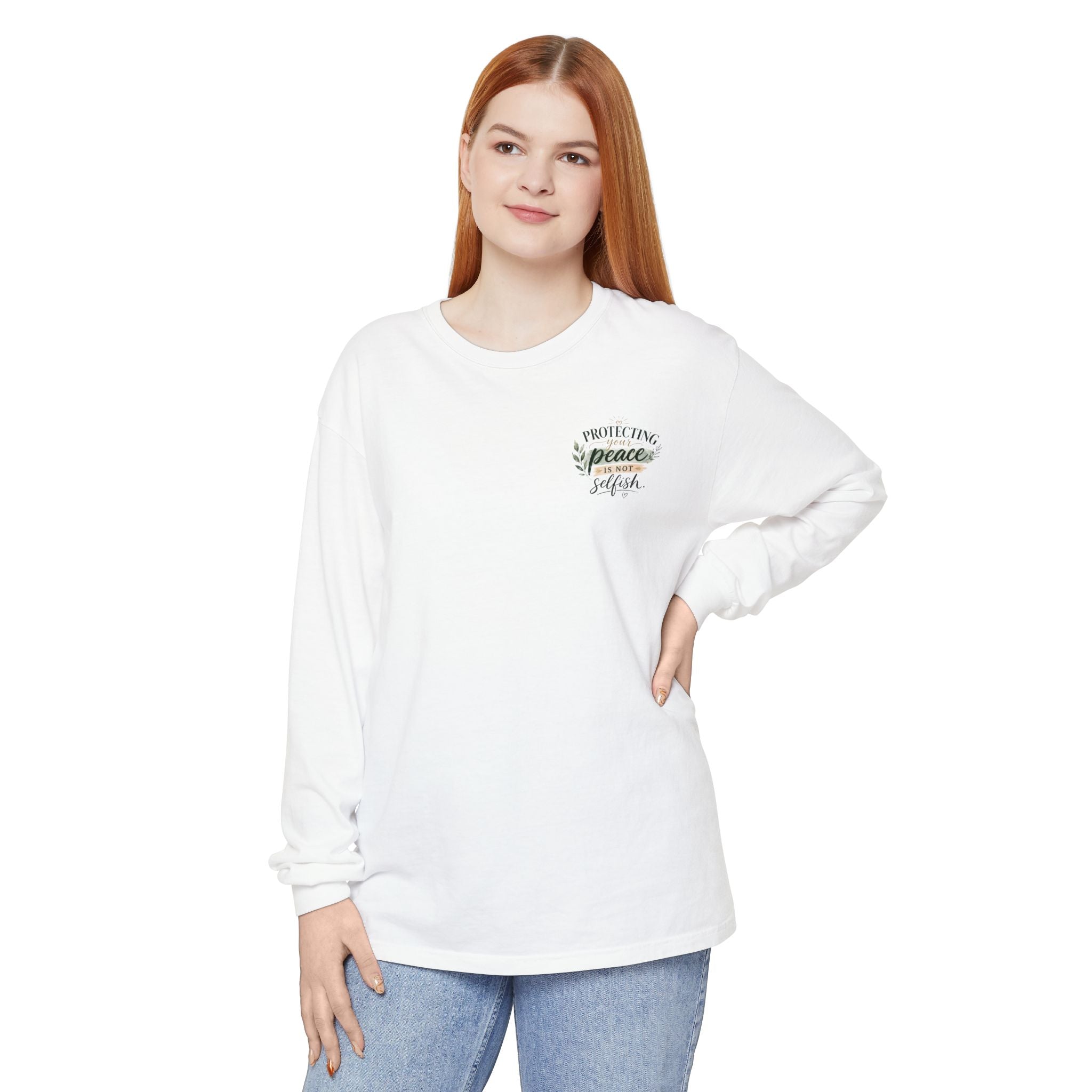 Protecting Your Peace Is Not Selfish - Long Sleeve Tee