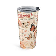 Inspirational Butterfly 20oz Tumbler — 