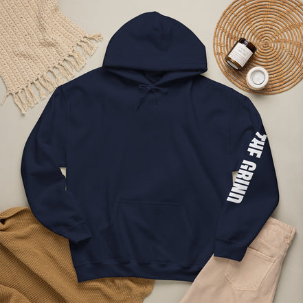Hoodie — The Grind Pullover Hoodie ("The Grind: Delivers What Dreams Promise")