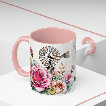 Coffee Mug - "Every New Day Is A Fresh Beginning" Floral Inspirational Coffee Mug
