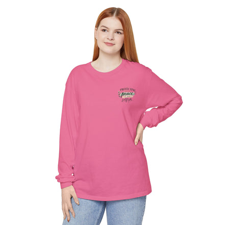Protecting Your Peace Is Not Selfish - Long Sleeve Tee