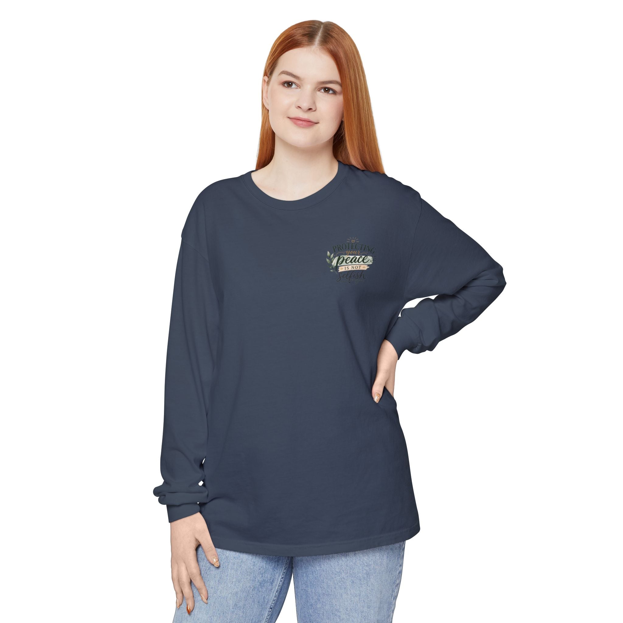 Protecting Your Peace Is Not Selfish - Long Sleeve Tee