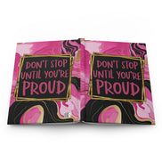 Motivational Hardcover Journal — 