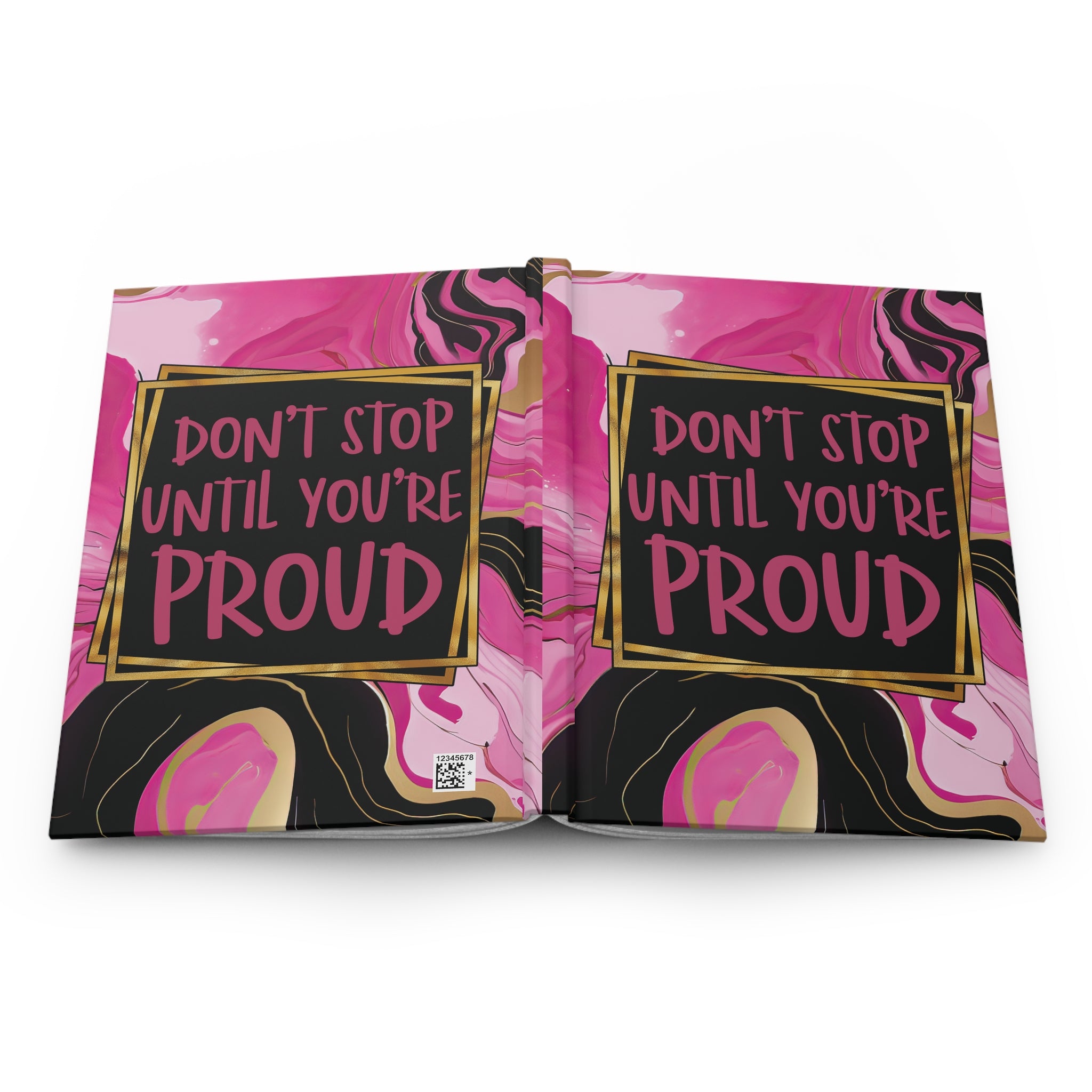 Motivational Hardcover Journal — 