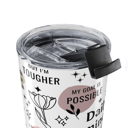 Daily Reminders 20oz Tumbler — Motivational Affirmation Travel Cup