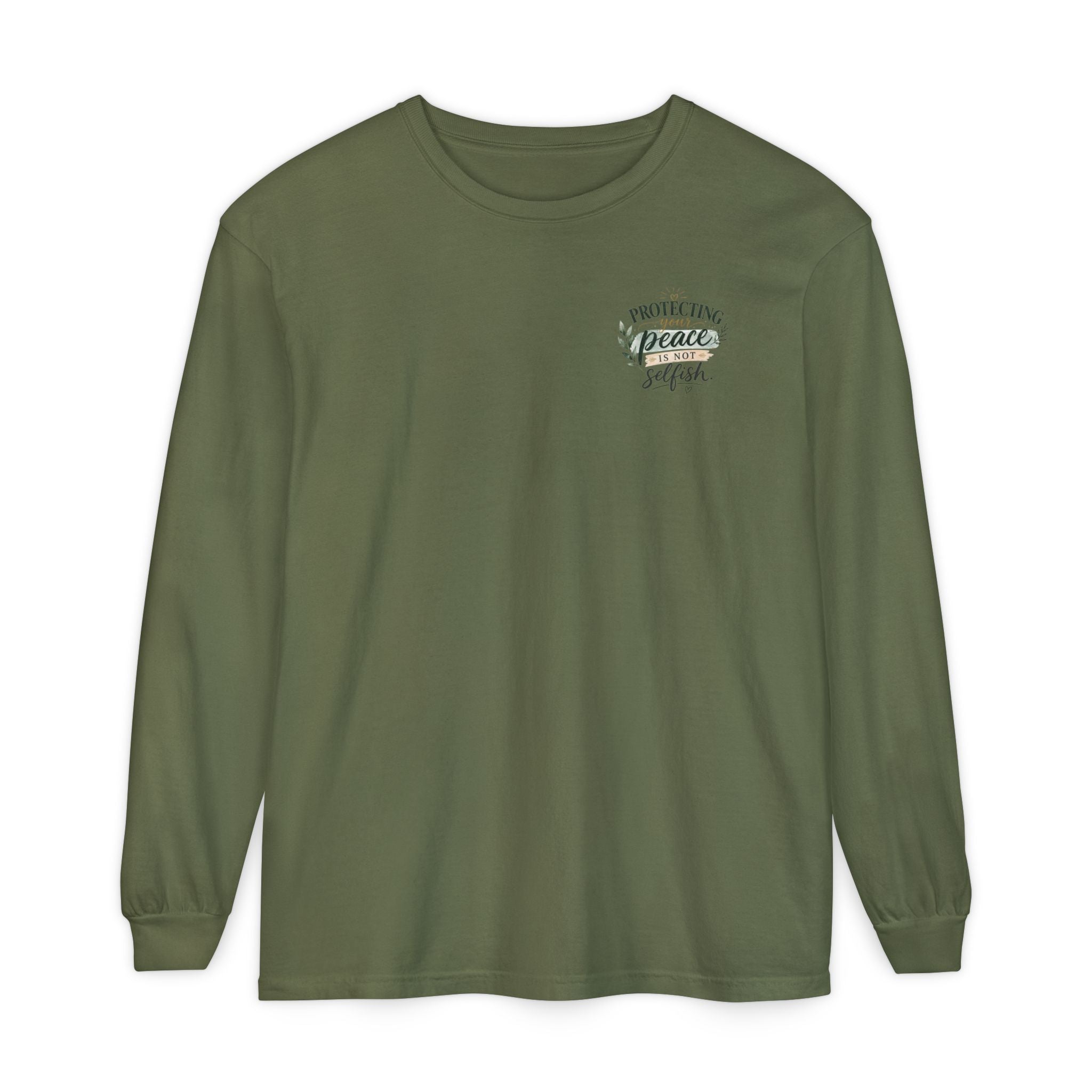 Protecting Your Peace Is Not Selfish - Long Sleeve Tee