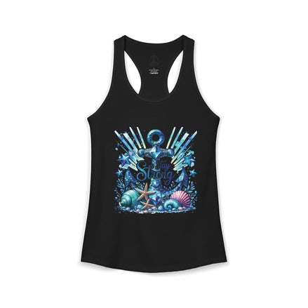 Anchor "Stay Strong" - Women's Ideal Racerback Tank