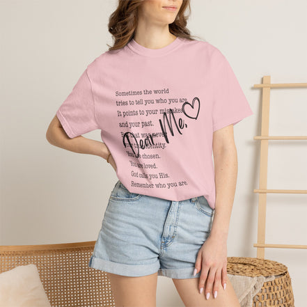 Remember Me Heart Tee — Inspirational Scripture Message T-Shirt