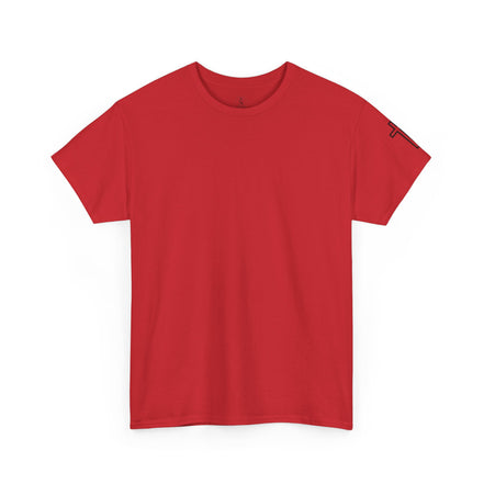 Men's Motivational "Man of Faith" - Heavy Cotton Tee