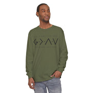 God Is Greater Than Long Sleeve T-Shirt — 