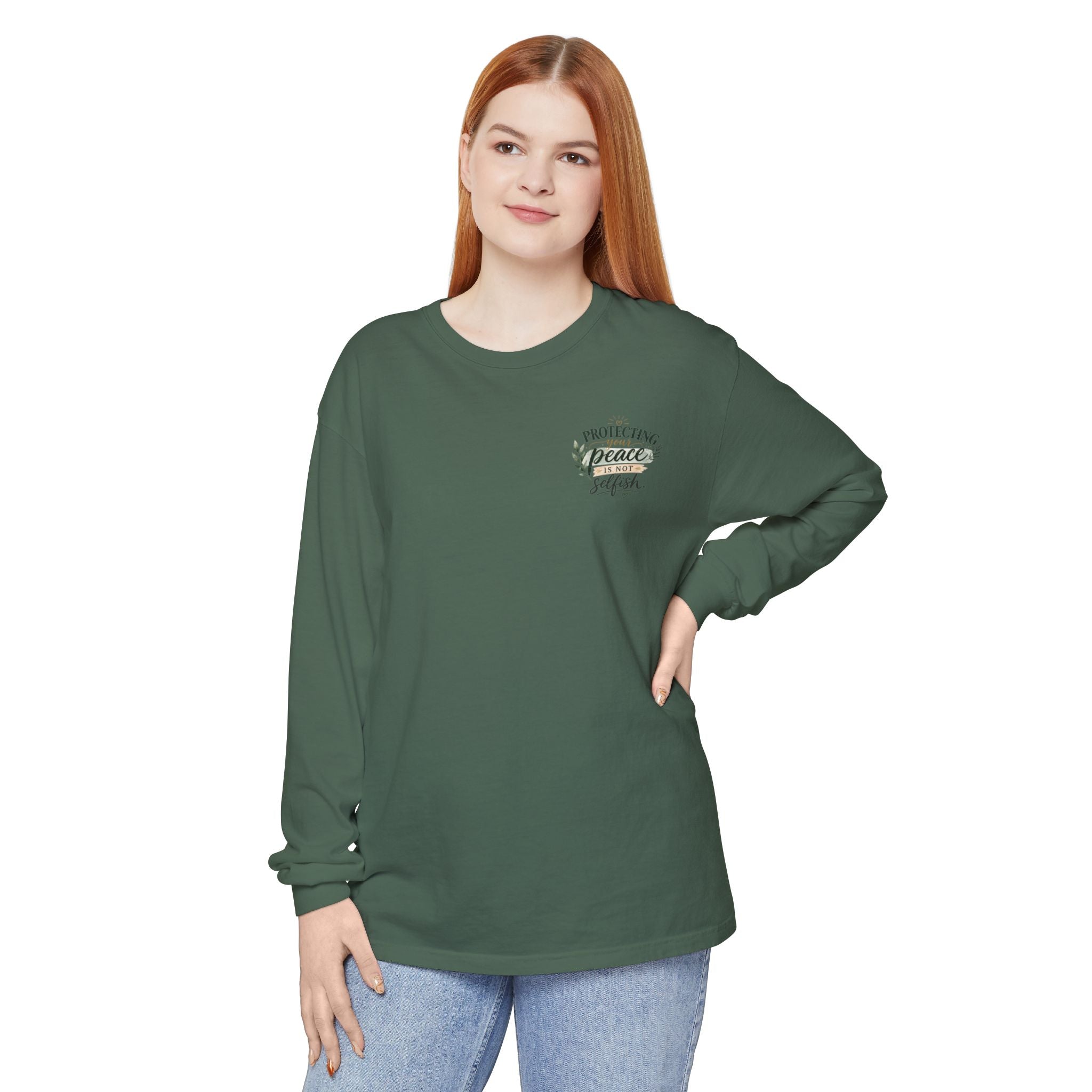 Protecting Your Peace Is Not Selfish - Long Sleeve Tee
