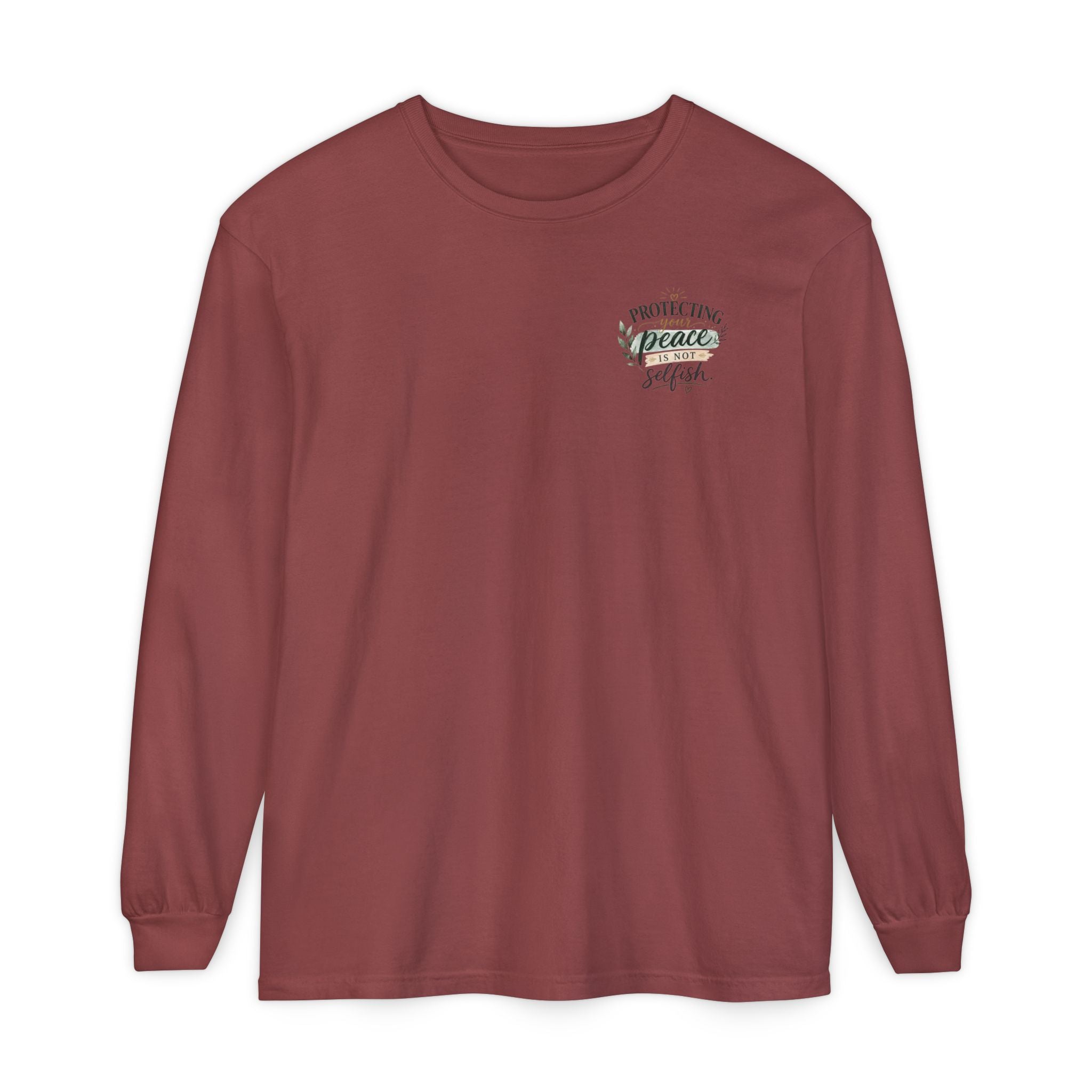 Protecting Your Peace Is Not Selfish - Long Sleeve Tee