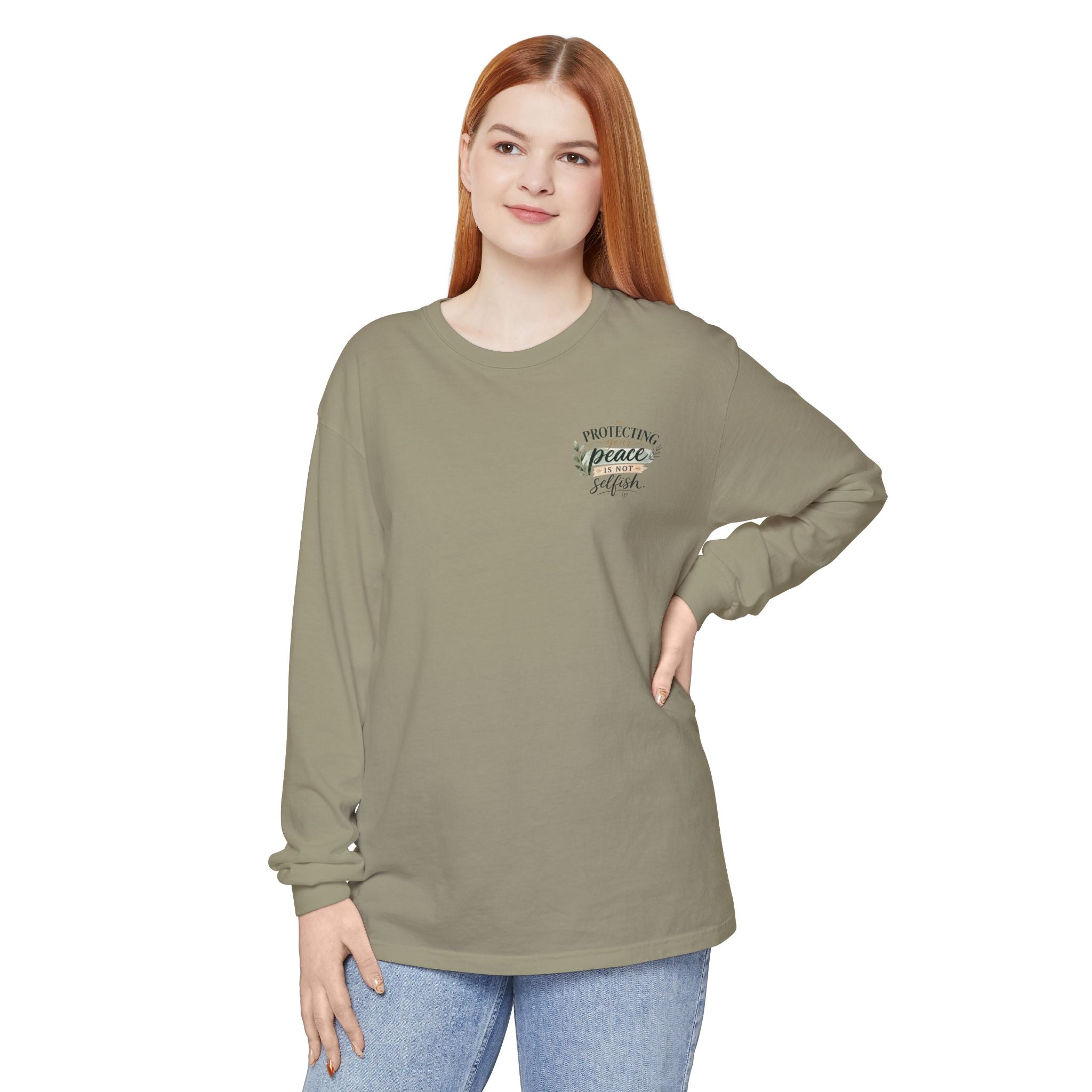 Protecting Your Peace Is Not Selfish - Long Sleeve Tee