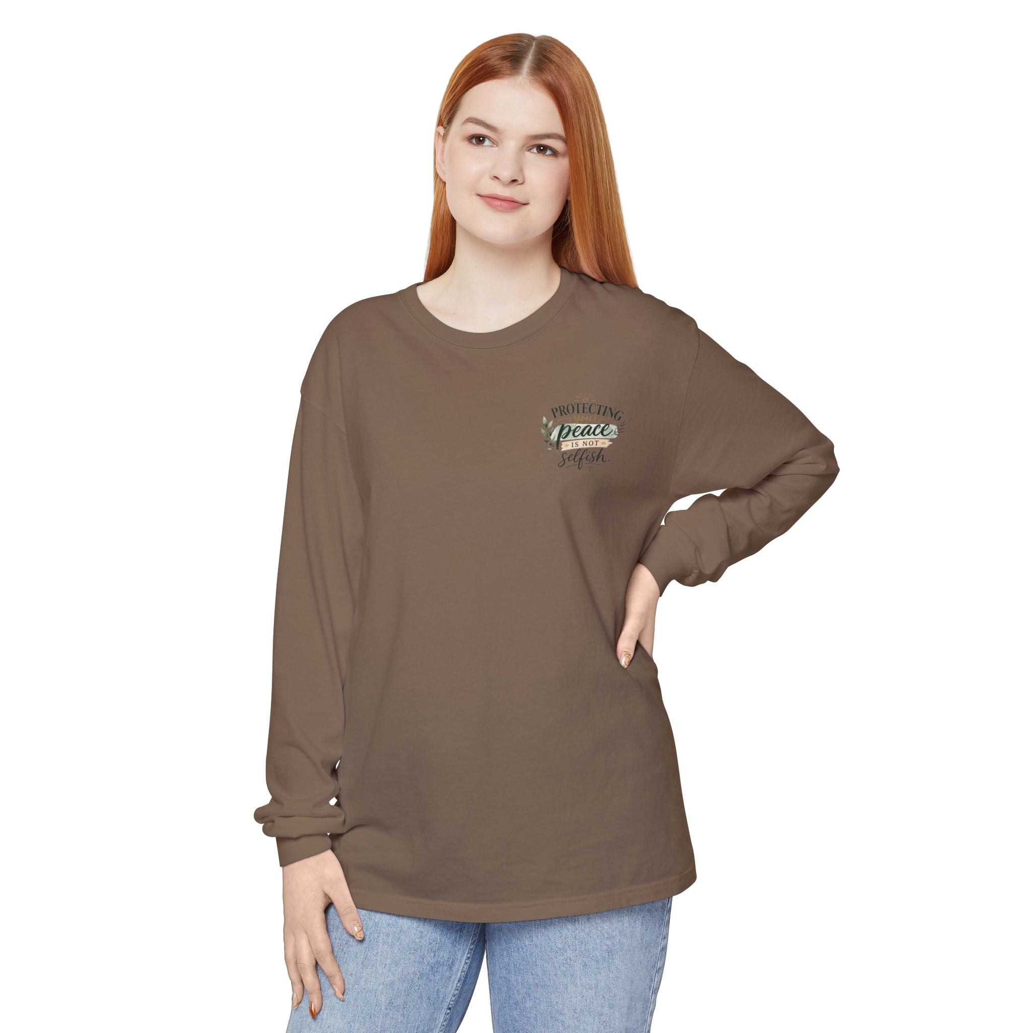 Protecting Your Peace Is Not Selfish - Long Sleeve Tee