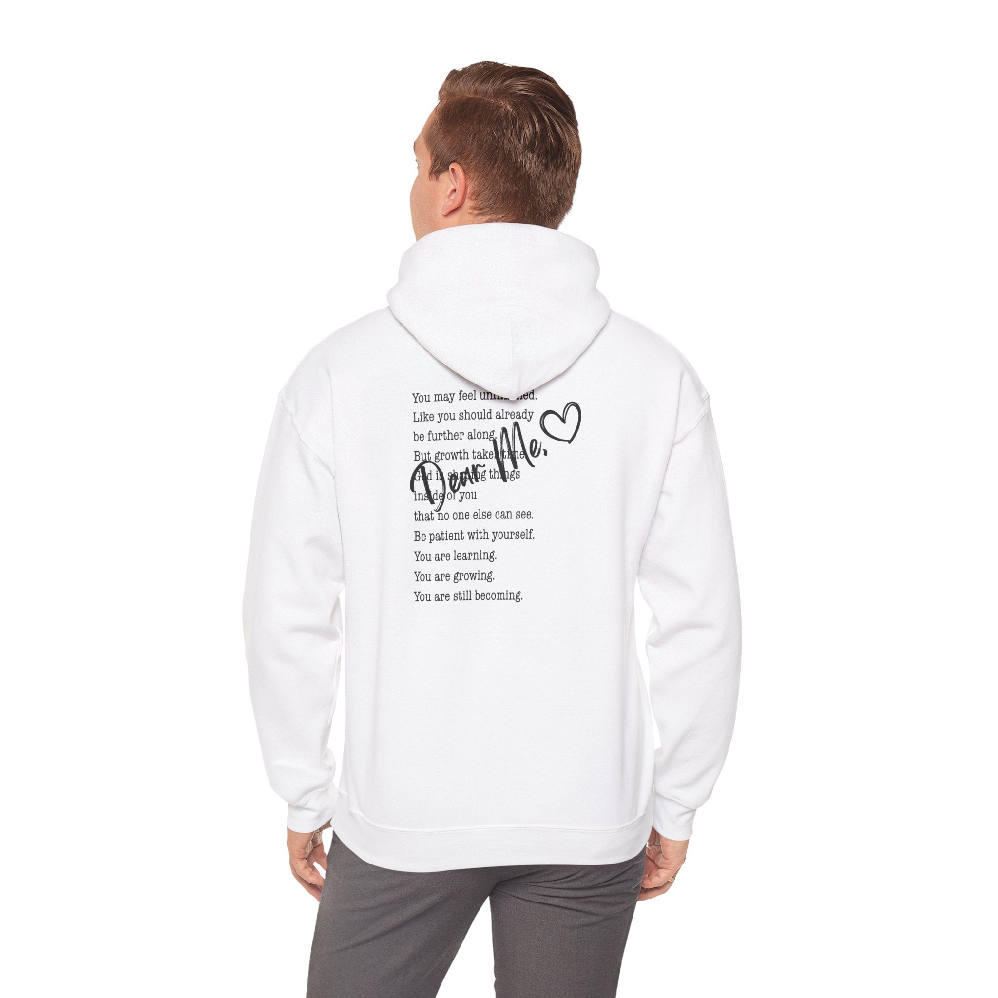 Inspirational Back-Poem Hoodie — 