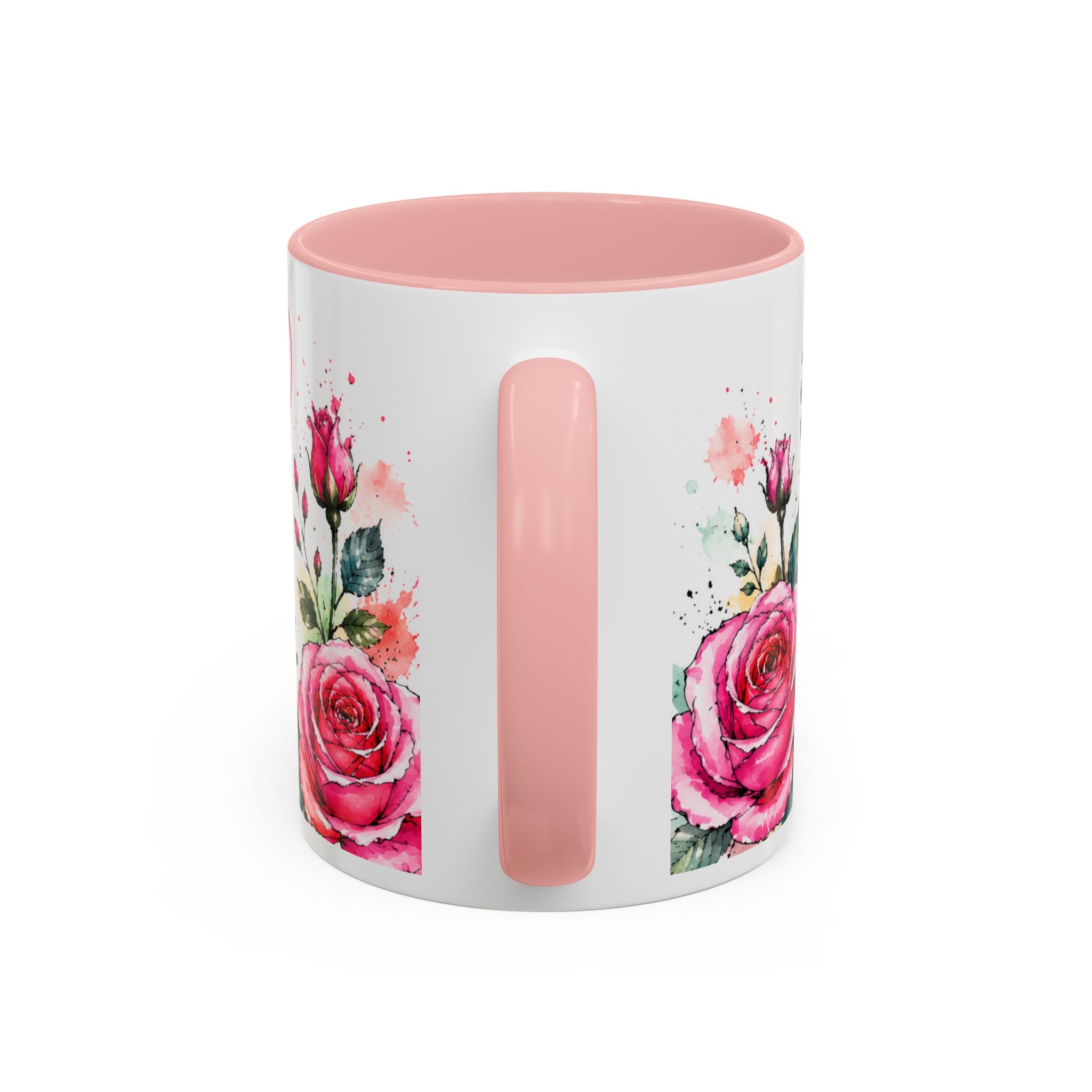 Shine With Purpose Floral Accent Coffee Mug — Inspirational 11oz Ceramic