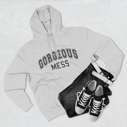 Gorgeous Mess Hoodie — Casual Cozy Graphic Pullover